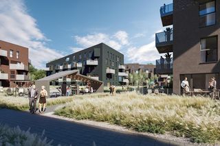 W Katowicach powstaje osiedle przypominające podwórka z dawnych lat. 342 mieszkania