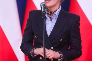 Marta Nawrocka na rozpoczęciu roku szkolnego