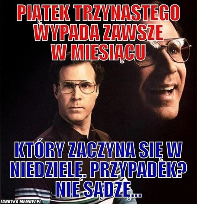 Memy na piątek trzynastego. Zestaw, który pomoże przetrwać ten dzień