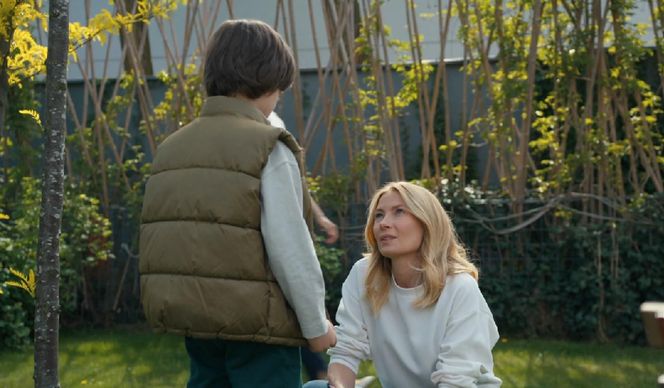 Barwy szczęścia, odcinek 3240. Mateuszek (Filip Kowalewicz), Dominika (Karolina Chapko)