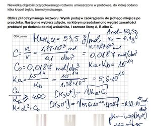 Matura chemia 2025: Odpowiedzi [16.05.2025] nowa formuła 2023