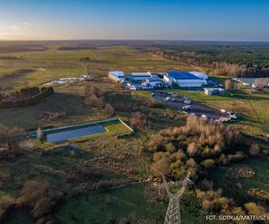 Okolica węzła Goleniów Północ na skrzyżowaniu S3 i S6