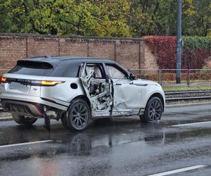 Wypadek na Woli. Sprawcy uciekli z miejsca zdarzenia