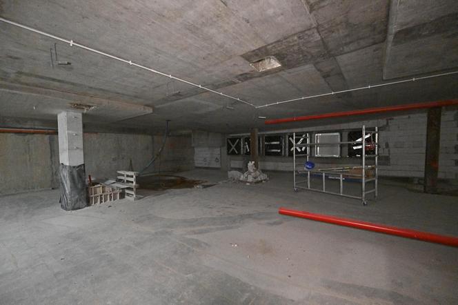 Budowa parkingu podziemnego pod placem Powstańców. Byliśmy pod ziemią 