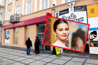 Częstochowa: 29-latek napadł na bank, bo chciał pojechać do USA i pomóc Selenie Gomez