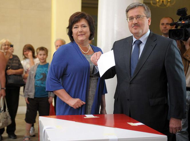 Bronisław Komorowski głosował w wyborach