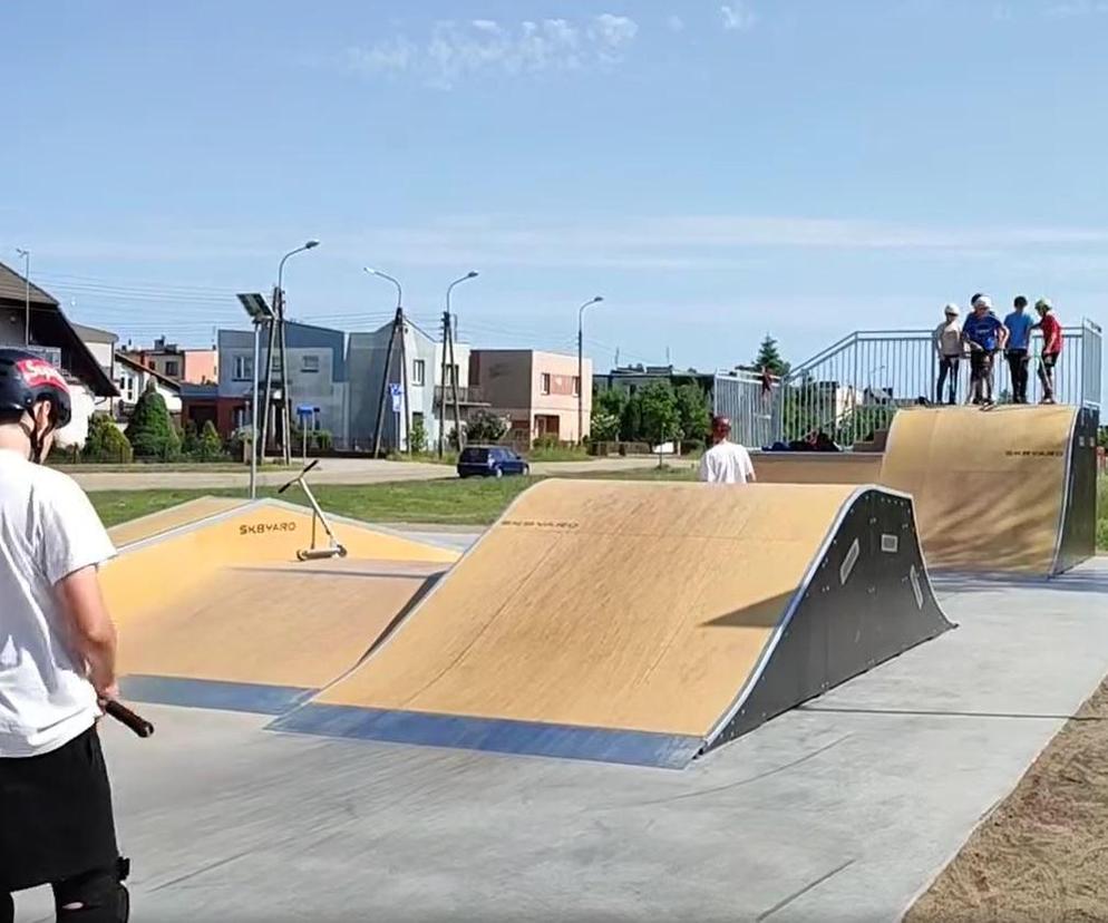 Skatepark na Gronowie w Lesznie 