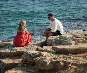 Barwy szczęścia odc. 3147. Justin (Jasper Sołtysiewicz), Ola (Michalina Robakiewicz)