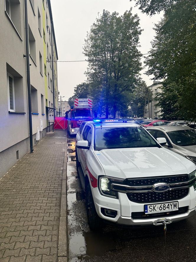 Tragiczny pożar w Piekarach Śląskich. Jedna osoba nie żyje