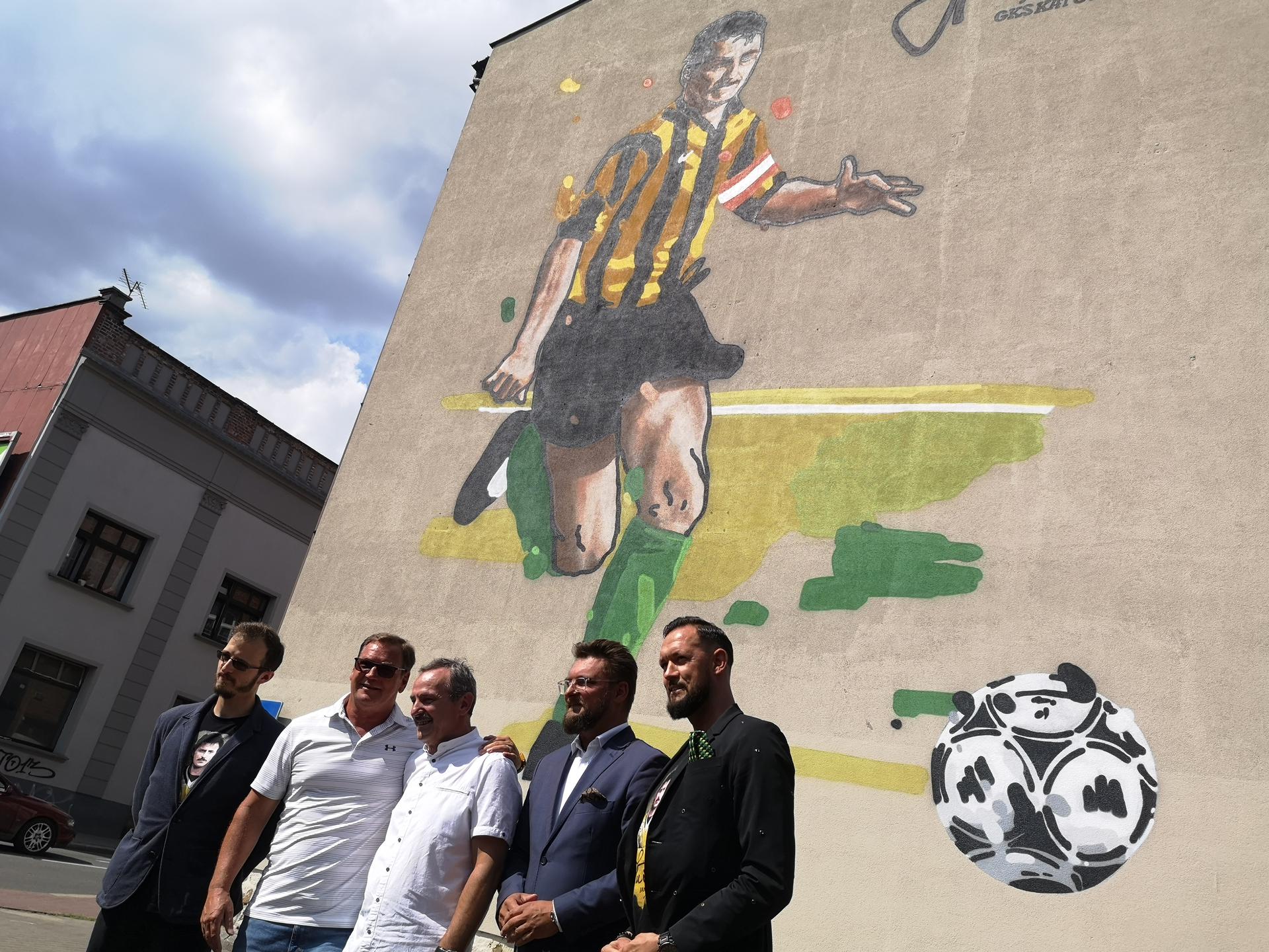 Jan Furtok ma swój mural - ESKA.pl