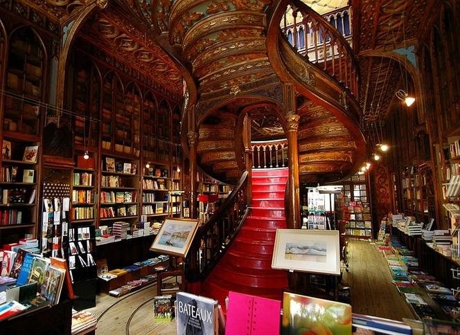 Księgarnia Livraria Lello w Porto