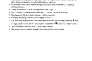 Matura angielski 2023 - arkusze CKE (FORMUŁA 2023)