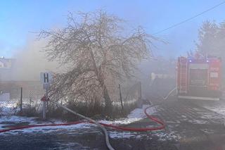 W pożarze zginęło dwoje dzieci w wieku 1 i 2 lata. Pogorzelcy dostali pomoc psychologiczną