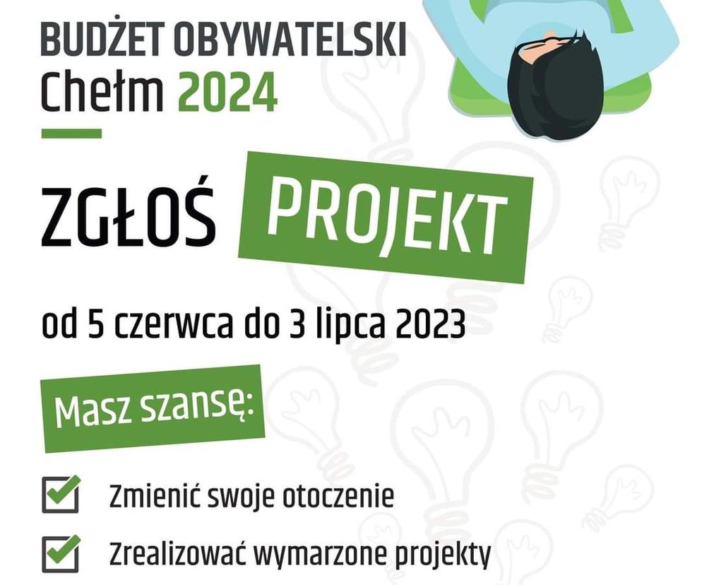 Do 3 lipca 2023 można zgłosić pomysł do BO Chełma 2024