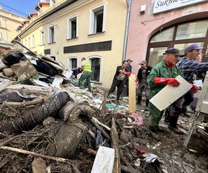 Pojechaliśmy do Kłodzka. Niszczycielski żywioł spustoszył miasto. Trwa wielkie sprzątanie