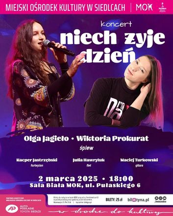 „Niech żyje dzień” – koncert poezji śpiewanej w Siedlcach