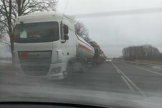 Kolejka ciężarówek od Dorohuska