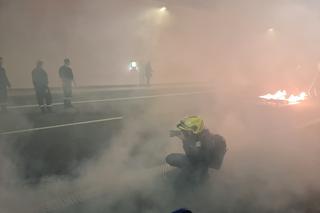 Ćwiczenia w tunelu na Zakopiance