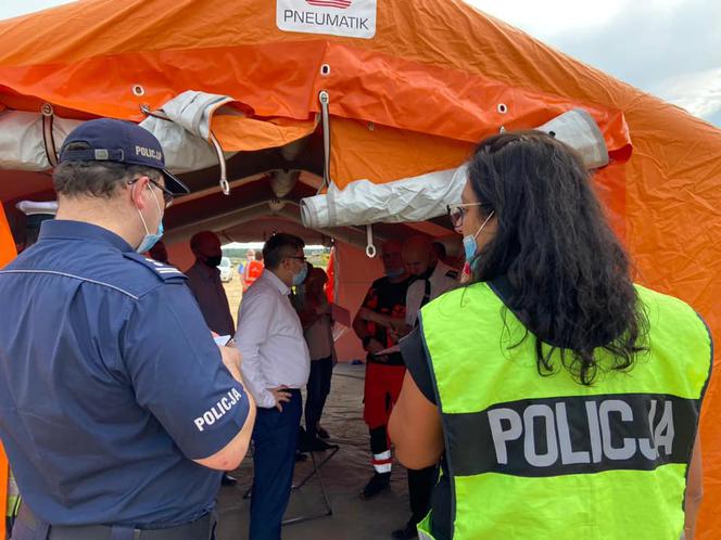 Wypadek na DK1 w Bogusławicach