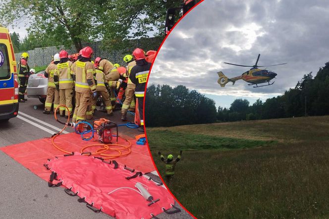Tragedia pod Olsztynem. Czteroosobowa rodzina poszkodowana w wypadku. Ojciec i syn nie żyją!