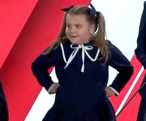 Karol Nawrocki z rodziną. Jego córka skradła show na wieczorze wyborczym