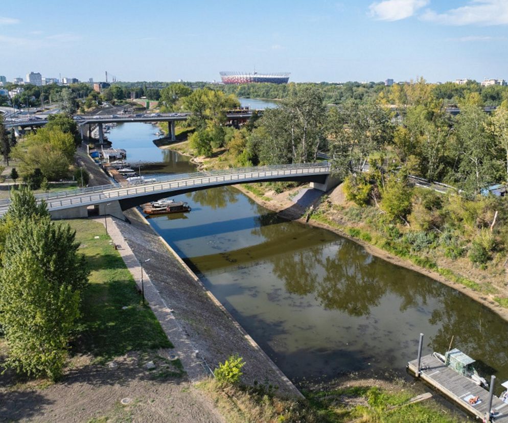 Nowy most w Porcie Czerniakowskim w Warszawie już otwarty!