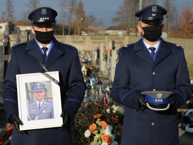 Pogrzeb Marka Swędraka z Komendy Stołecznej Policji