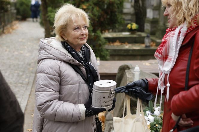 Gwiazdy kwestują na Starych Powązkach