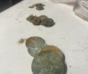 Skrzynia skarbów znaleziona podczas budowy kąpieliska w Zielonej Górze