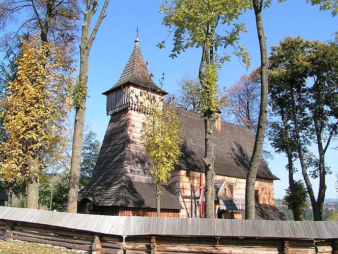 Widok zewnętrzny kościoła św. Michała Archanioła