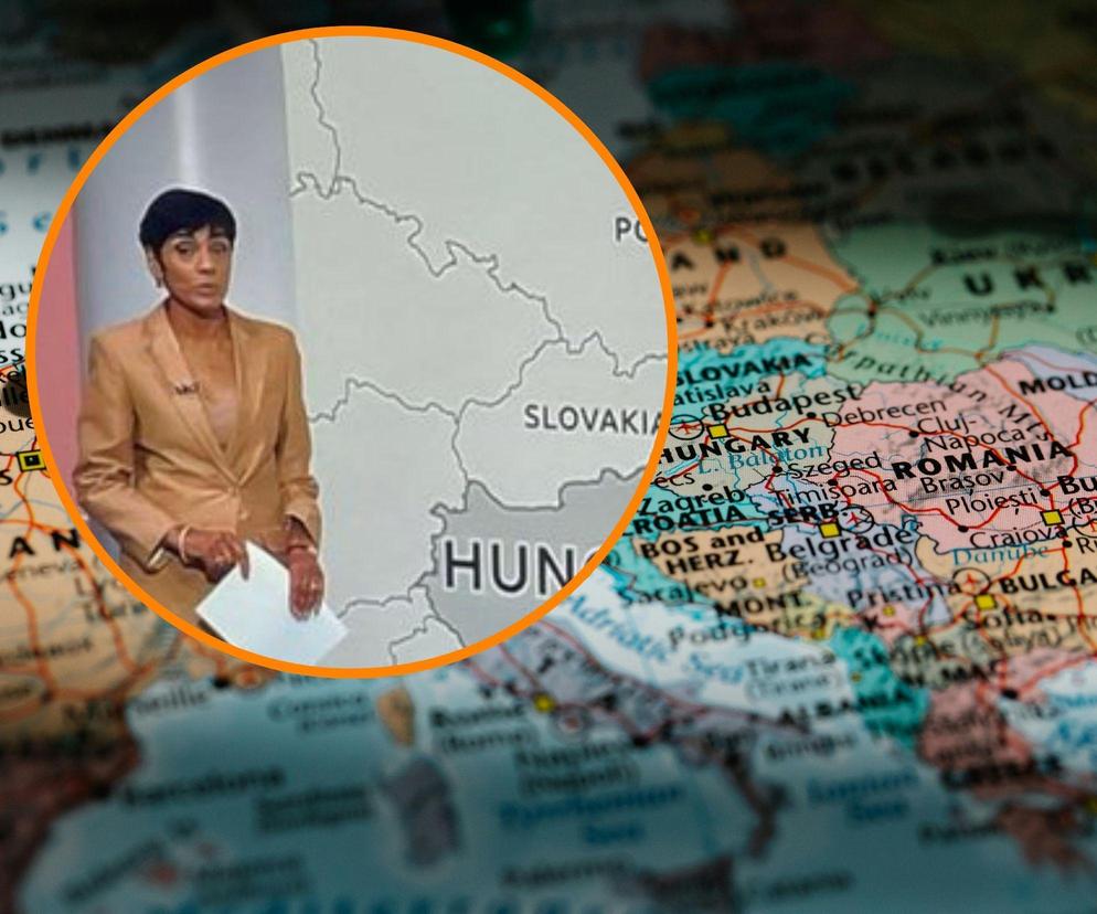 Tak oznaczyli Polskę na mapie. Sikorski reaguje na niefortunną wpadkę BBC