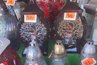 Cena zniczy 2024 przy Cmentarzu Rakowickim w Krakowie