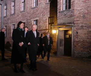 Karol III uczcił w Auschwitz pamięć ofiar Holokaustu