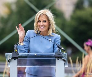 Agata Duda na przyjęciu u Jill Biden 