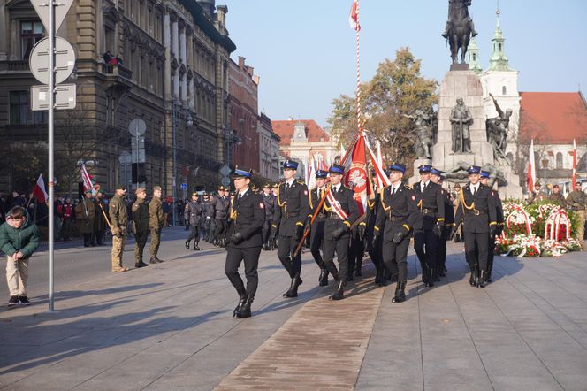 Obchody Święta Niepodległości w Krakowie 11.11.2024 r.