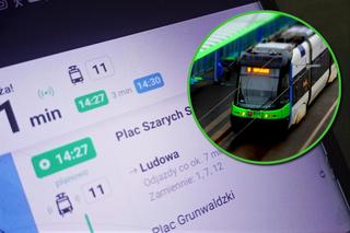 Rozkład jazdy tramwajów i autobusów jeszcze dokładniejszy! Nowa funkcjonalność w popularnej aplikacji