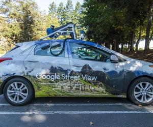 Auta Google Street View na drogach woj. łódzkiego