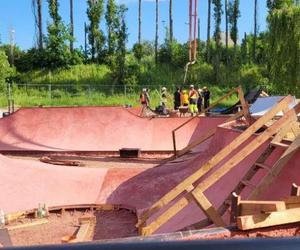 Skatepark w Jarze Wilanowskim 