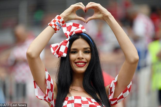 Fanka reprezentacji Chorwacji