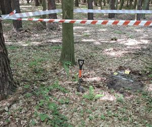 Niebezpieczne znalezisko w starachowickich lasach: Poszukiwacze odkryli skład amunicji z II wojny światowej