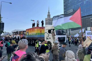 Parada Równości w Warszawie zablokowana. Szokujące sceny.