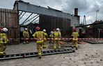 Zalane posesje, zerwany dach, przewrócony tir. Leszno i region po załamaniu pogody