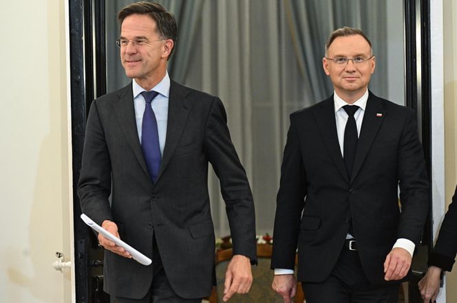 Prezydent Andrzej Duda spotkał się z nowym sekretarzem generalnym NATO Markiem Rutte