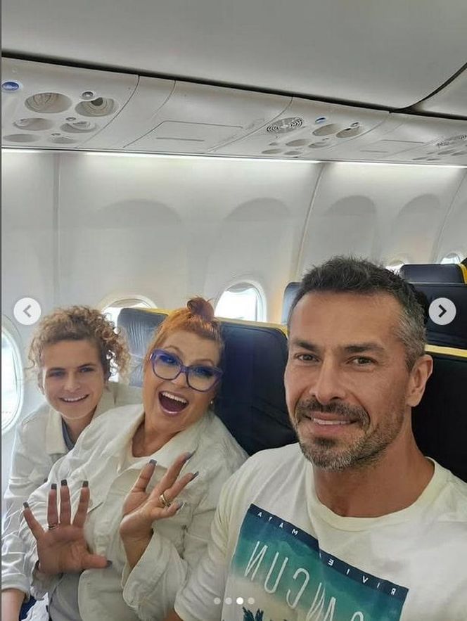 Katarzyna Skrzynecka na wakacjach, ale to córka zgarnia lajki. Te zdjęcia trzeba zobaczyć!