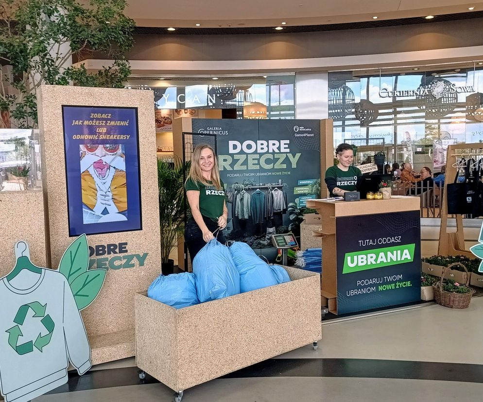 „Dobre Rzeczy” w Galerii Copernicus, czyli podziel się i pomagaj
