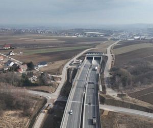 Tunel na Północnej Obwodnicy Krakowa zamknięty. Objazd w kierunku Warszawy