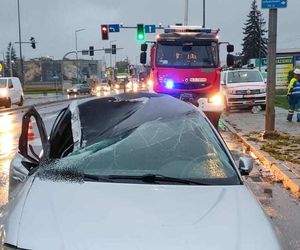 Wypadek na ul. Krakowskiej w Tarnowie