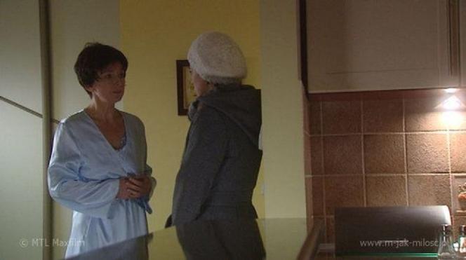 M jak miłość odc. 643. Halina Marszałek (Marta Klubowicz), Magda (Anna Mucha)