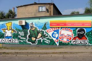 Najpiękniejsze murale kibicowskie na Śląsku. Fani Górnika, Ruchu i GieKSy mają talent. Zobaczcie [DUŻO ZDJĘĆ]