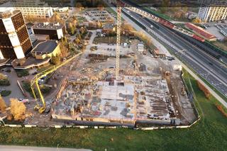 W Kielcach powstają wieżowce Sky Trust. Najnowsze zdjęcia